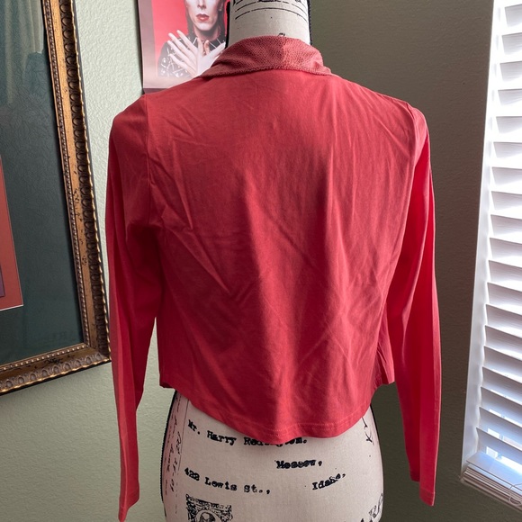 Gorgeous Moto-Cotton Model Light Cardigan By: G - Picture 8 of 15